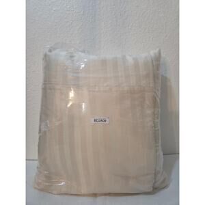 Fairfield Square Ivory Stripe King 2 Pc. Sheet Set